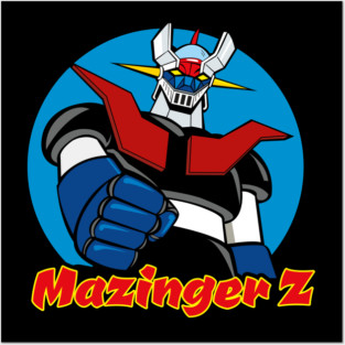 Mazinger Z Classic Anime Posters and Art