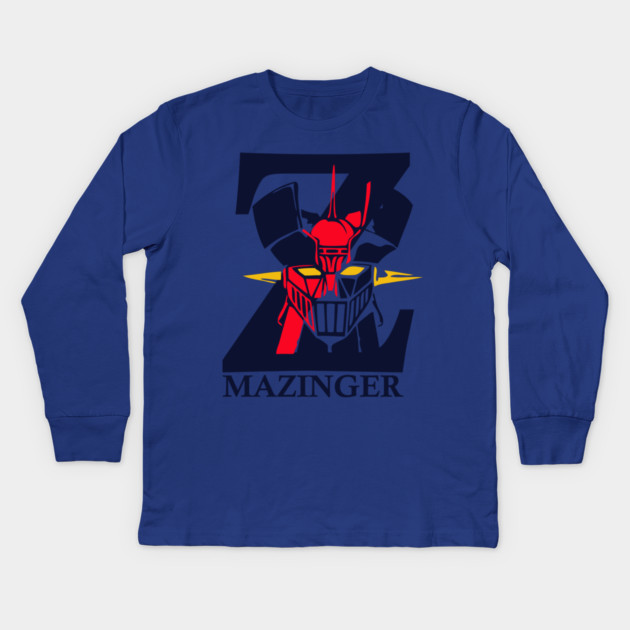 Mazinger Z Retro Classic Anime Kids Long Sleeve T-Shirt by Otaku Vibes
