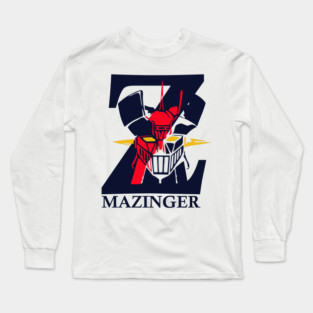 Mazinger Z Retro Classic Anime Long Sleeve T-Shirt