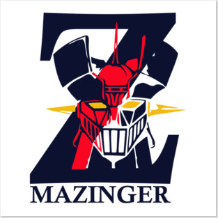 Mazinger Z Retro Classic Anime Posters and Art