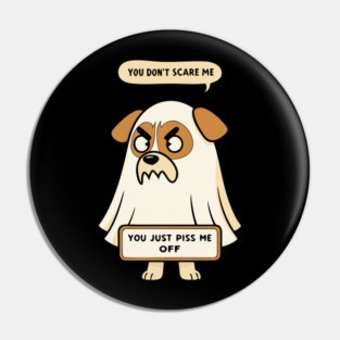 Ghost Dog Pin