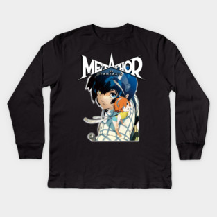 Metaphor ReFantazio Main Character Pose Kids Long Sleeve T-Shirt