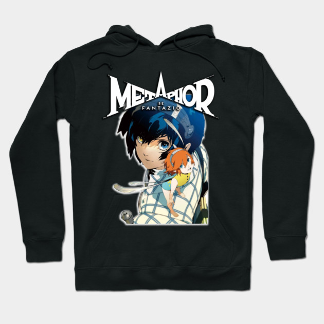 Metaphor ReFantazio Main Character Pose Hoodie by Otaku Vibes