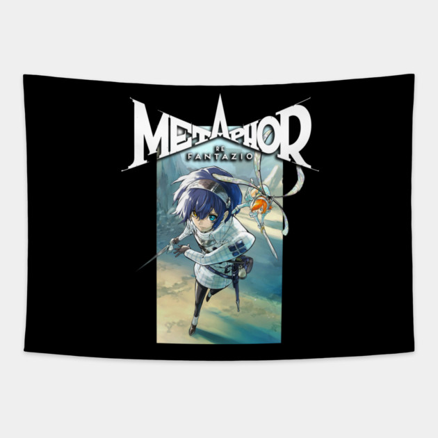 Metaphor: ReFantazio - Main Character Cool Art Tapestry by Otaku Vibes