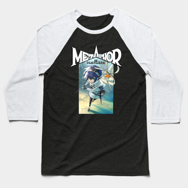 Metaphor: ReFantazio - Main Character Cool Art Baseball T-Shirt by Otaku Vibes