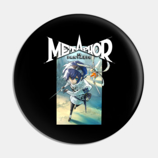 Metaphor: ReFantazio - Main Character Cool Art Pin