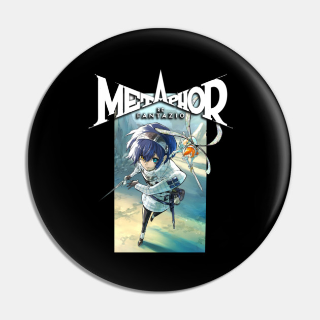 Metaphor: ReFantazio - Main Character Cool Art Pin by Otaku Vibes