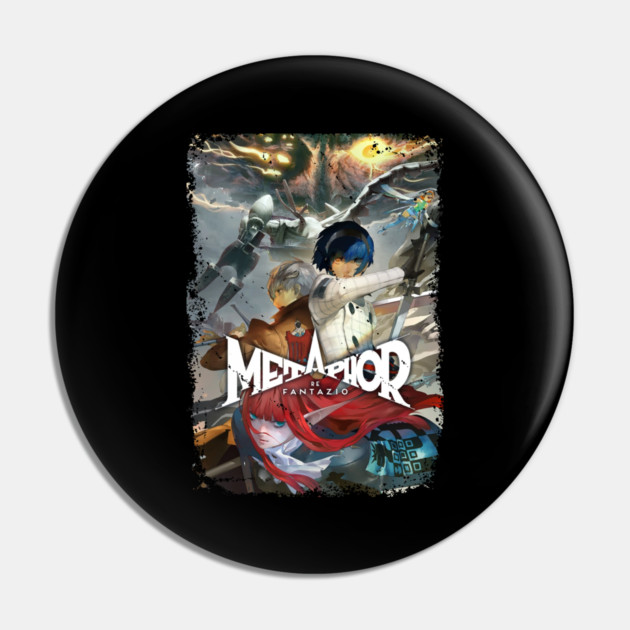 Metaphor: ReFantazio - Main Poster With Main Characters Pin by Otaku Vibes