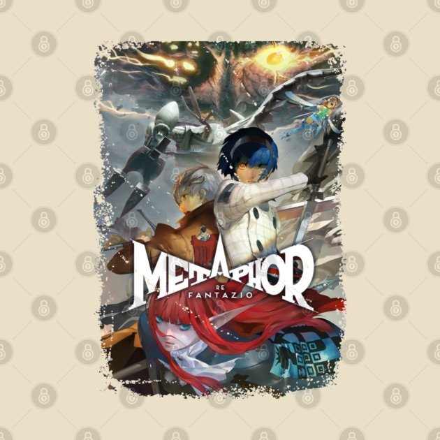 Metaphor: ReFantazio - Main Poster With Main Characters by Otaku Vibes