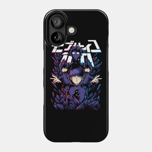 Mob Psycho 100 Cool Anime Art Phone Case by Otaku Vibes