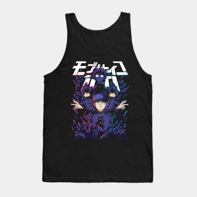 Mob Psycho 100 Cool Anime Art Tank Top by Otaku Vibes