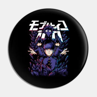 Mob Psycho 100 Cool Anime Art Pin
