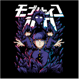Mob Psycho 100 Cool Anime Art Posters and Art