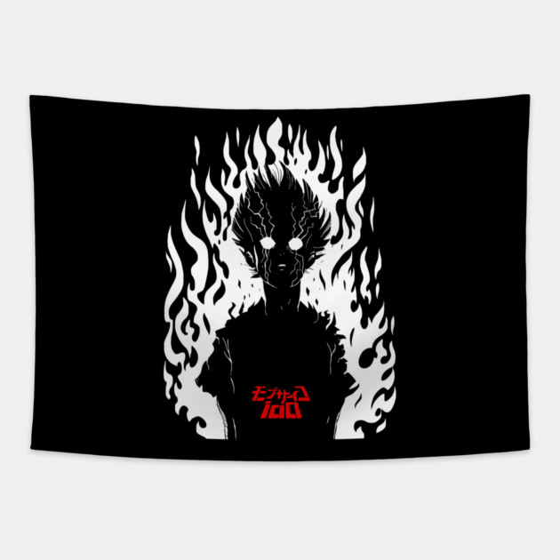 Mob Psycho 100 Shigeo Psychic Explosion Tapestry by Otaku Vibes