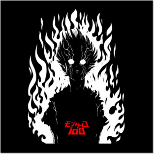 Mob Psycho 100 Shigeo Psychic Explosion Posters and Art