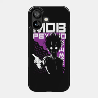 Mob Psycho 100 Mob Emotional Burst Phone Case