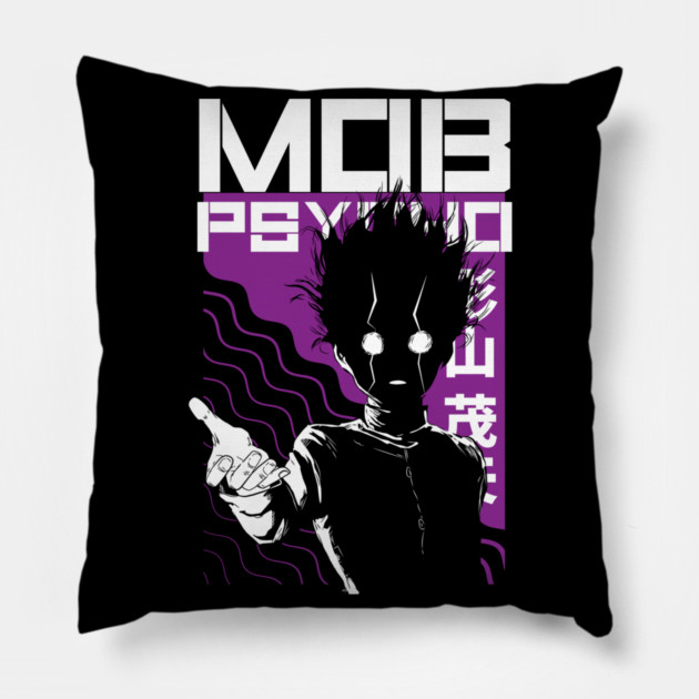 Mob Psycho 100 Mob Emotional Burst Pillow by Otaku Vibes