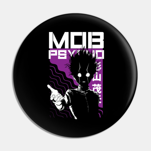 Mob Psycho 100 Mob Emotional Burst Pin by Otaku Vibes