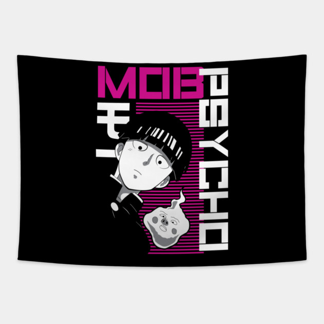 Mob Psycho 100 Mob Anime Tapestry by Otaku Vibes