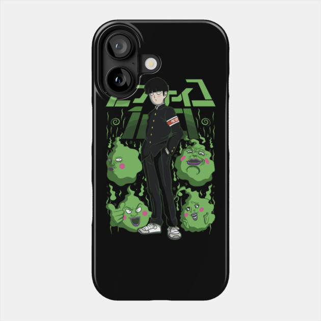 Mob Psycho 100 Mob Spirits Art Phone Case by Otaku Vibes