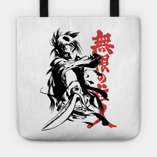 Blade of the Immortal - Mugen no Juunin Art Tote by Otaku Vibes
