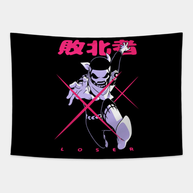 Sentai Daishikkaku - Go! Go! Loser Ranger! Art Tapestry by Otaku Vibes