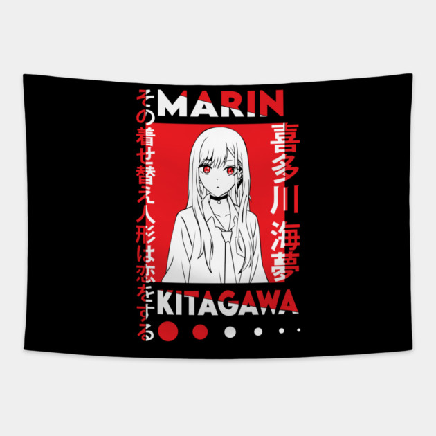 My Dress-Up Darling Marin Kitagawa Tapestry by Otaku Vibes