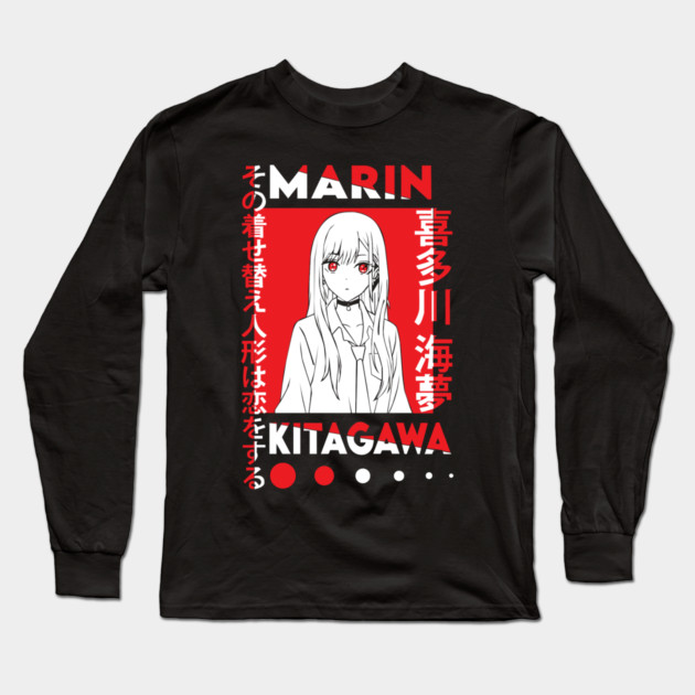 My Dress-Up Darling Marin Kitagawa Long Sleeve T-Shirt by Otaku Vibes
