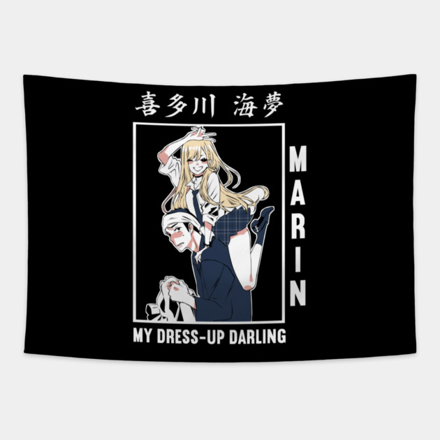 My Dress-Up Darling Marin Character Art Tapestry by Otaku Vibes