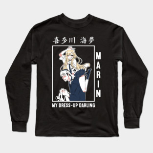 My Dress-Up Darling Marin Character Art Long Sleeve T-Shirt