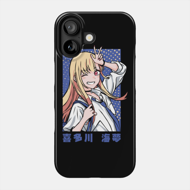 My Dress-Up Darling Marin Cosplay Queen Phone Case by Otaku Vibes