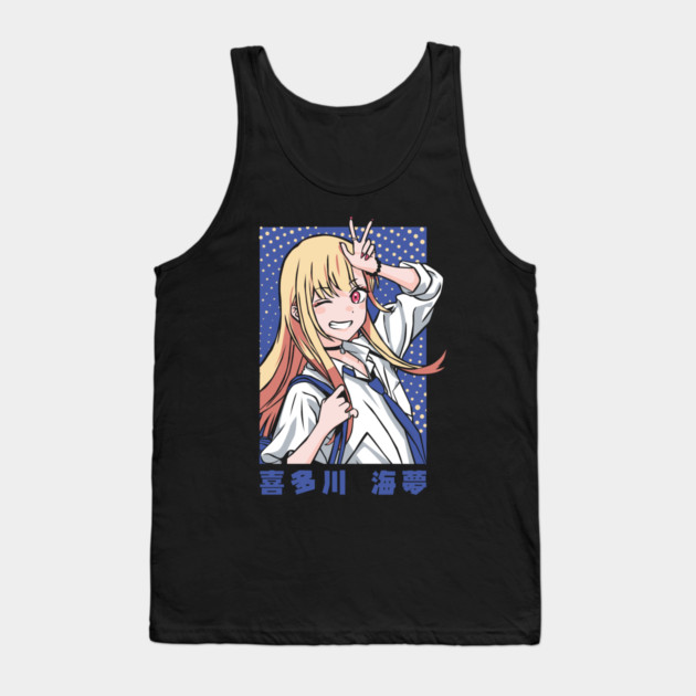 My Dress-Up Darling Marin Cosplay Queen Tank Top by Otaku Vibes
