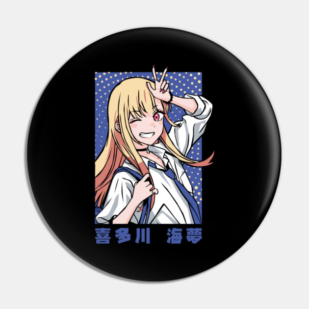 My Dress-Up Darling Marin Cosplay Queen Pin by Otaku Vibes