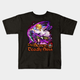 Seven Deadly Sins Meliodas Full Counter Kids T-Shirt