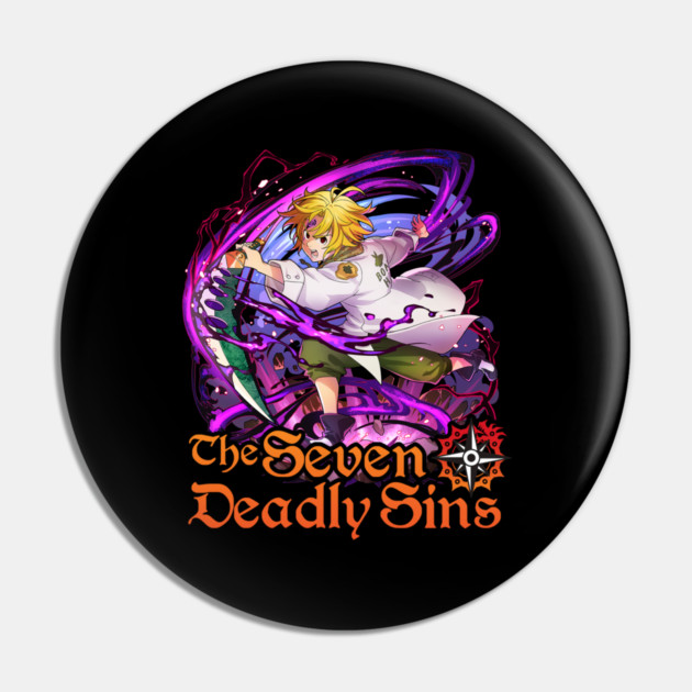 Seven Deadly Sins Meliodas Full Counter Pin by Otaku Vibes
