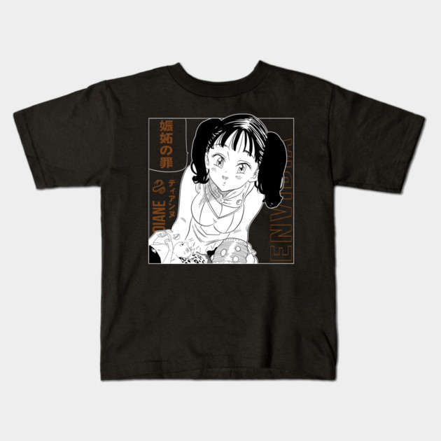 Diane - Nanatsu no Taizai Kids T-Shirt by Otaku Vibes