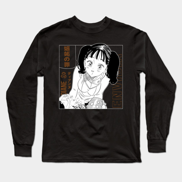 Diane - Nanatsu no Taizai Long Sleeve T-Shirt by Otaku Vibes