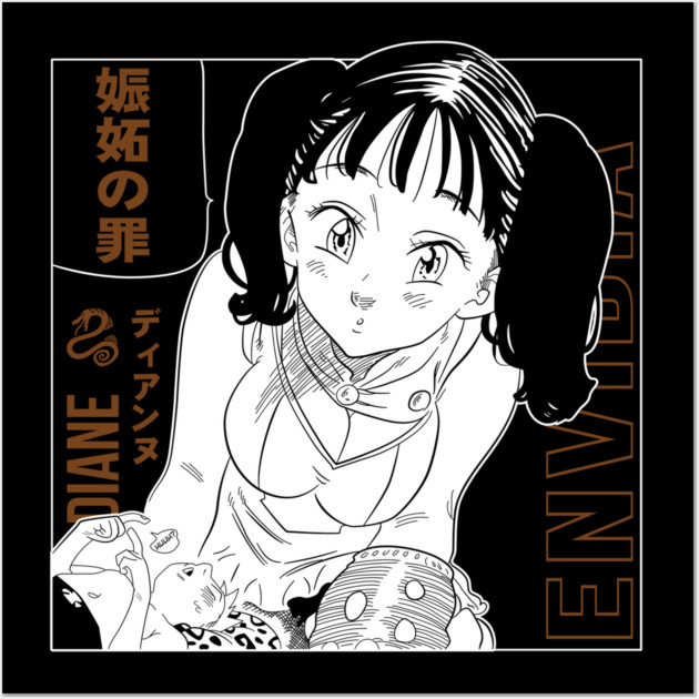 Diane - Nanatsu no Taizai Wall Art by Otaku Vibes