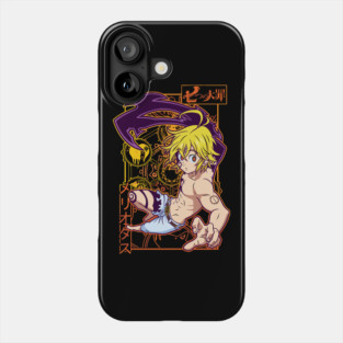 Seven Deadly Sins Meliodas in Combat Mode Phone Case