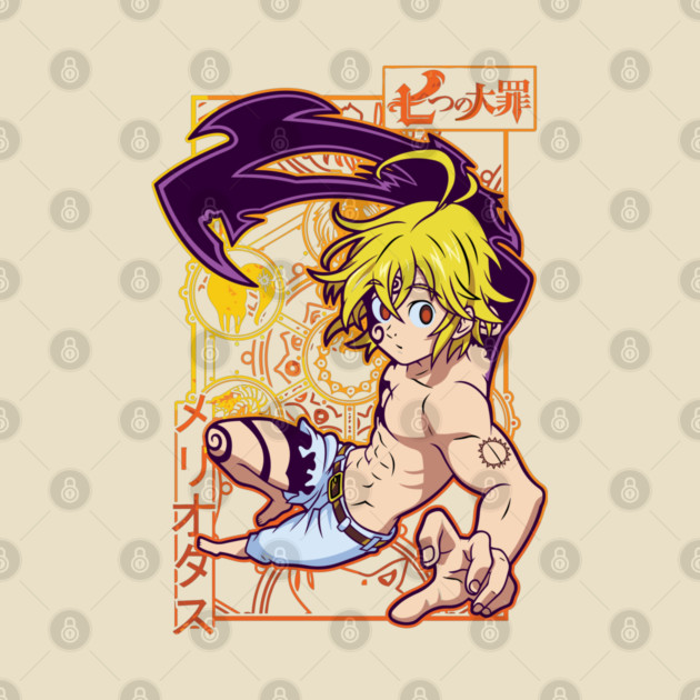 Seven Deadly Sins Meliodas in Combat Mode by Otaku Vibes