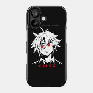 Seven Deadly Sins Meliodas Close-Up Stare Phone Case