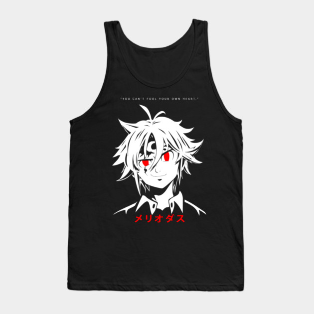 Seven Deadly Sins Meliodas Close-Up Stare Tank Top by Otaku Vibes