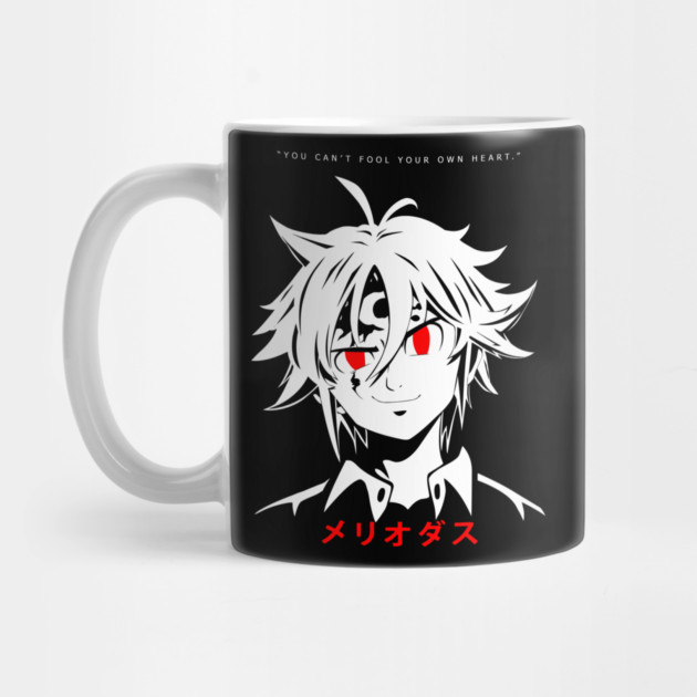 Seven Deadly Sins Meliodas Close-Up Stare by Otaku Vibes