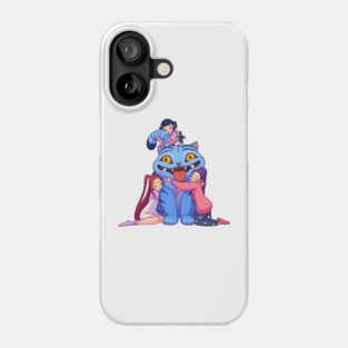 Derpy The Tiger And Bird Kpop Demon Hunters Phone Case