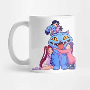 Derpy The Tiger And Bird Kpop Demon Hunters Mug