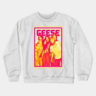 Pop Art Style Rock Band Crewneck Sweatshirt
