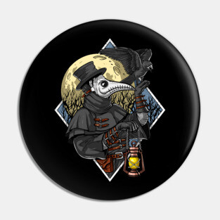 Plague Doctor Pin