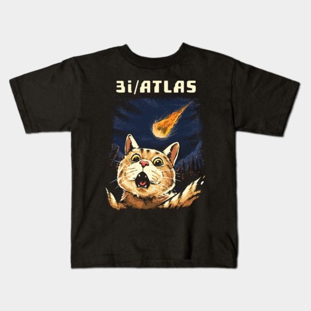 3i Atlas Comet Kids T-Shirt by GoshWow®