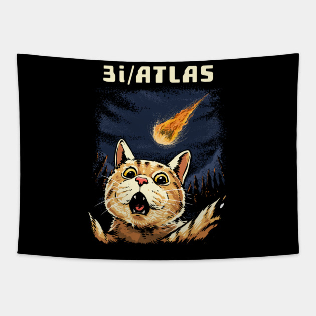 3i Atlas Comet Tapestry by GoshWow®