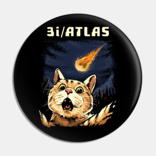 3i Atlas Comet Pin